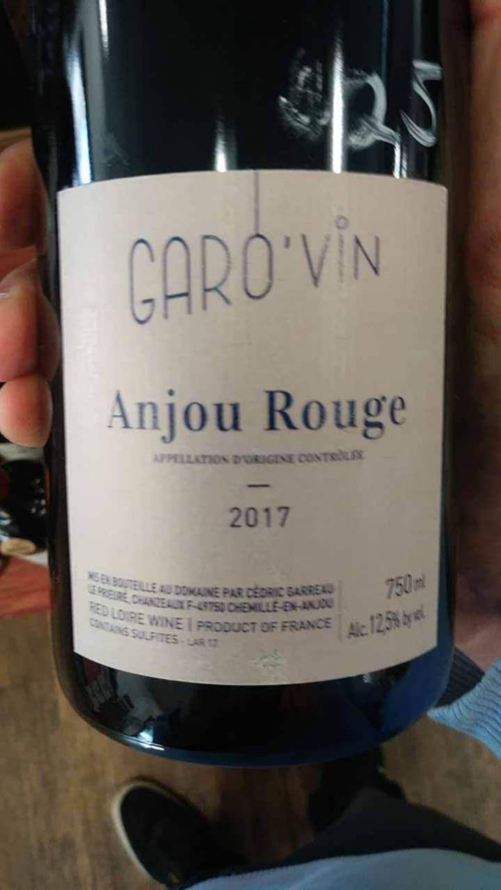 Anjou Rouge - Garo'vin - Cédric Garreau 