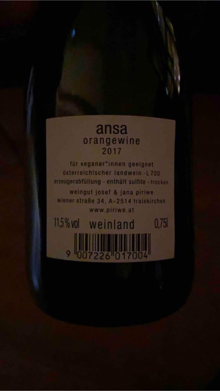 Ansa - Piriwe - Josef & Jana Piriwe 