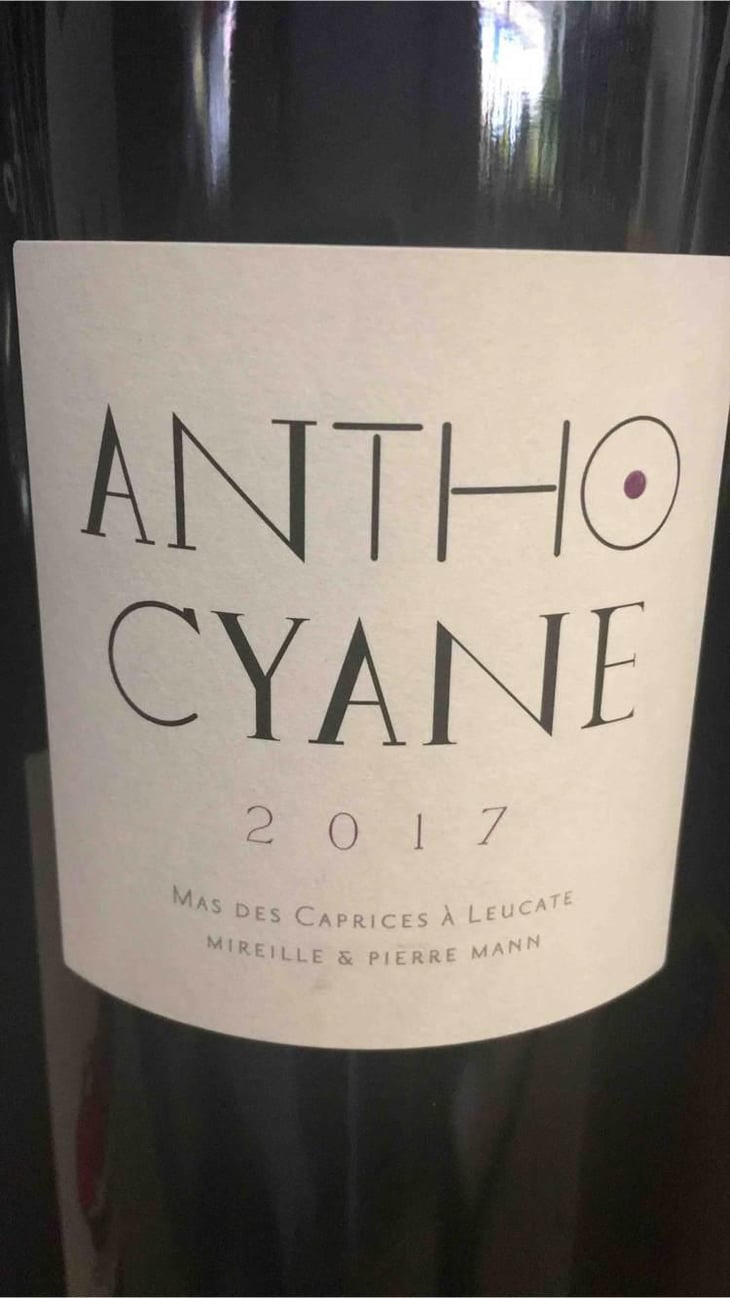Anthocyane - Mas des Caprices - Mireille & Pierre Mann 