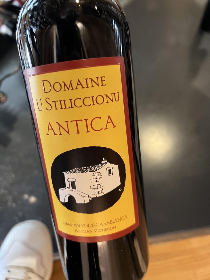 Antica - Domaine U Stiliccionu - Sébastien Poly-Casablanca 