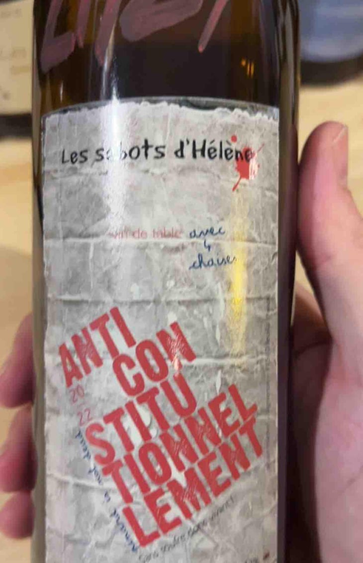 Anticonstitutionnellement - Les Sabots d'Hélène - Alban Michel 