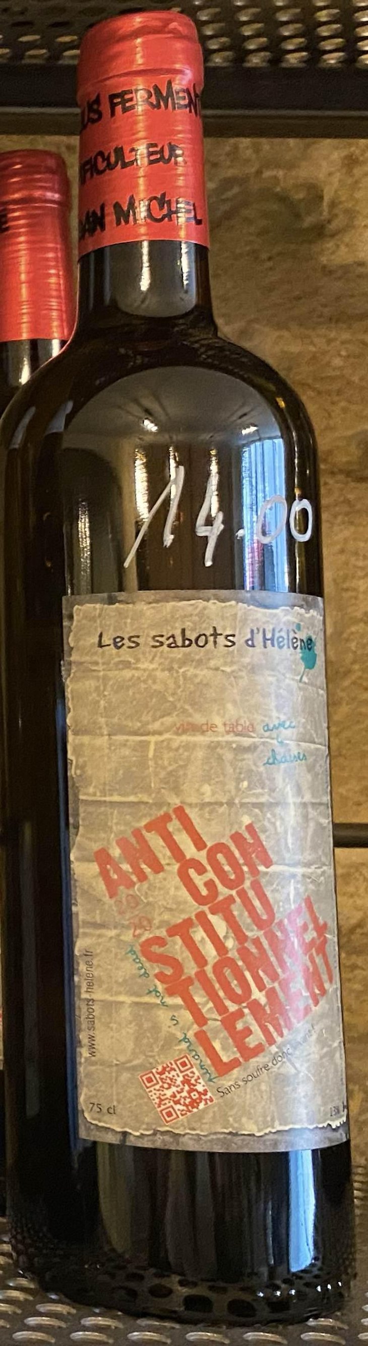 Anticonstitutionnellement - Les Sabots d'Hélène - Alban Michel 