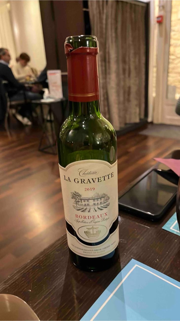 AOP Bordeaux - Chateau la Gravette - Vignoble Maulun à Targon - Chateau la Gravette -2019