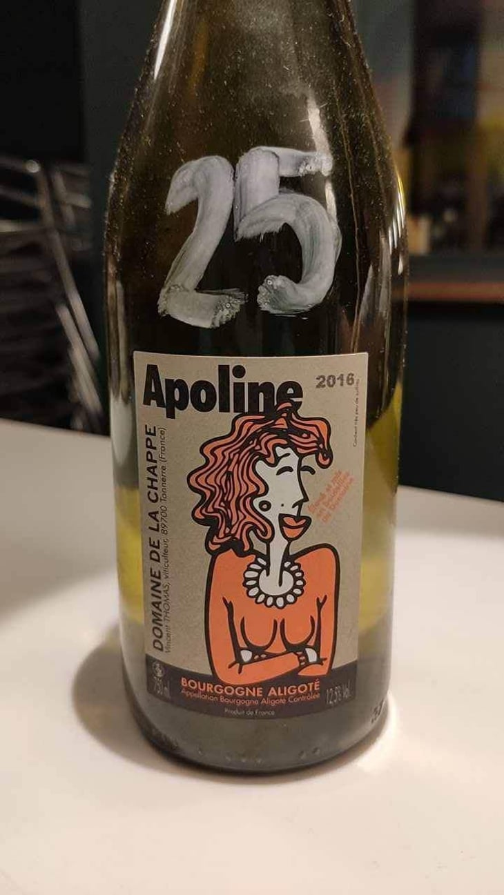 Apoline - Domaine de la Chappe - Vincent Thomas 