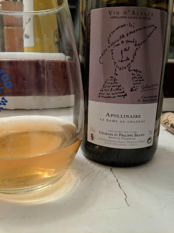 Appolinaire La Dame au Chapeau - Domaine Brand & Fils - Philippe Brand 