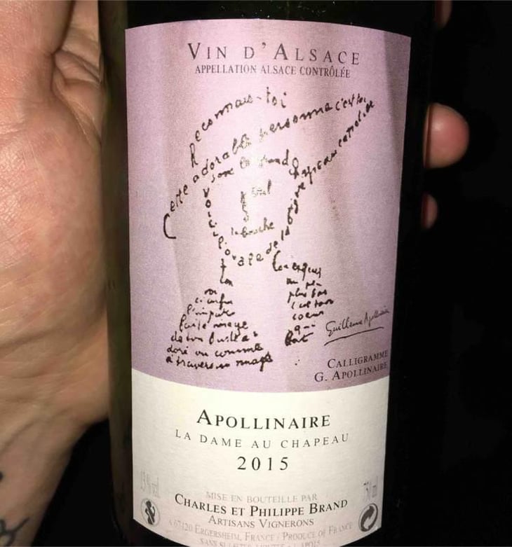 Appolinaire La Dame au Chapeau - Domaine Brand & Fils - Philippe Brand 