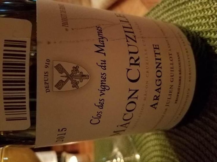 Aragonite - Clos des Vignes du Maynes - Julien Guillot 