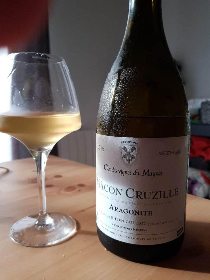 Aragonite - Clos des Vignes du Maynes - Julien Guillot 