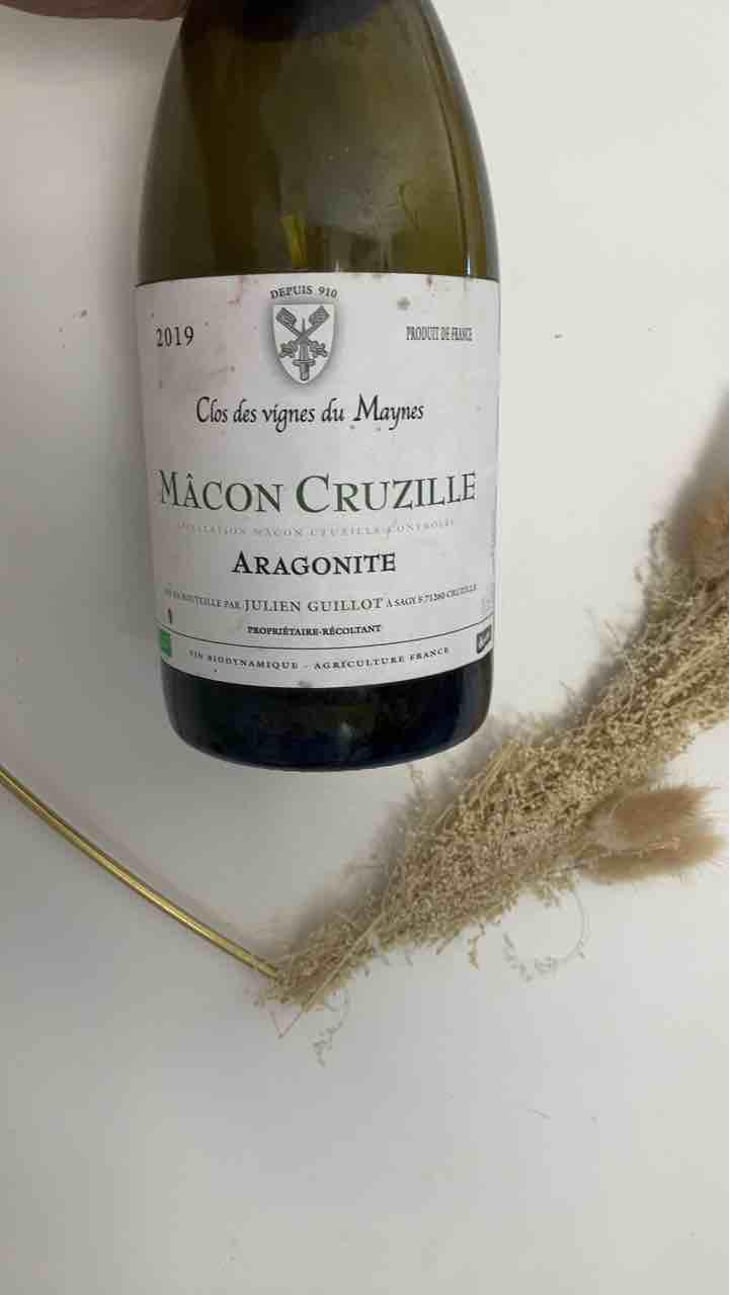 Aragonite - Clos des Vignes du Maynes - Julien Guillot 