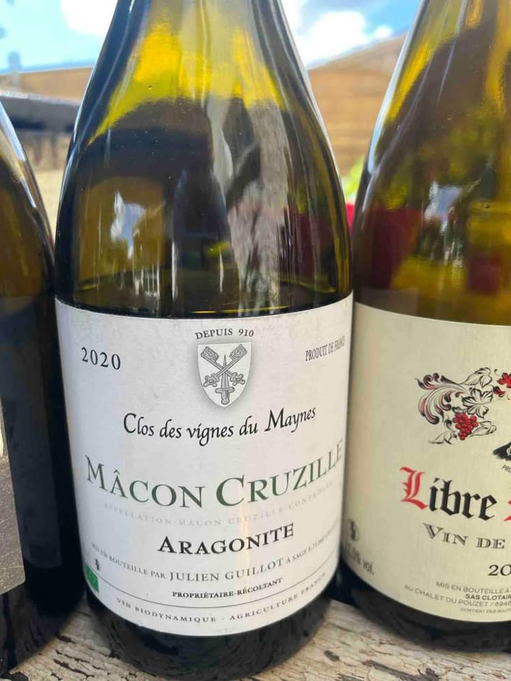 Aragonite - Clos des Vignes du Maynes - Julien Guillot 