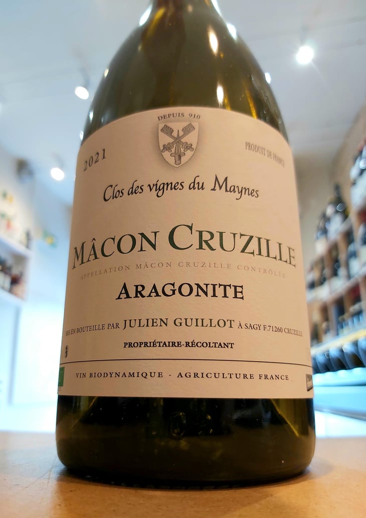 Aragonite - Clos des Vignes du Maynes - Julien Guillot 
