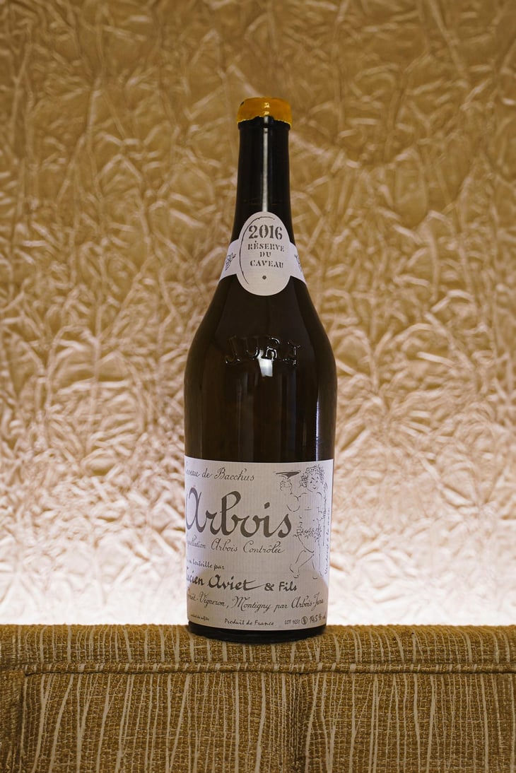 Réserve Du Caveau Arbois Blanc - Domaine Lucien Aviet & Fils - Caveau de Bacchus - Vincent Aviet 