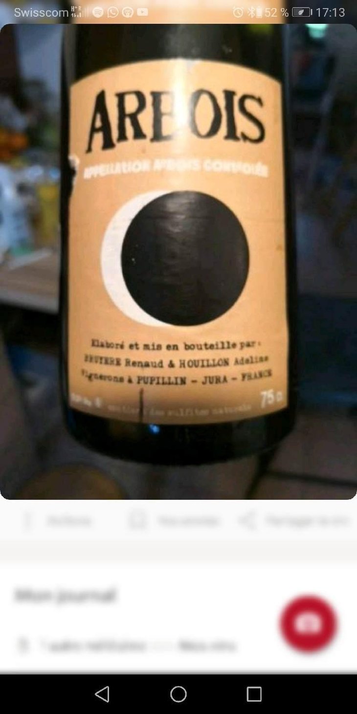 Arbois "Blanc" - Domaine Renaud Bruyère & Adeline Houillon - Renaud Bruyère & Adeline Houillon 