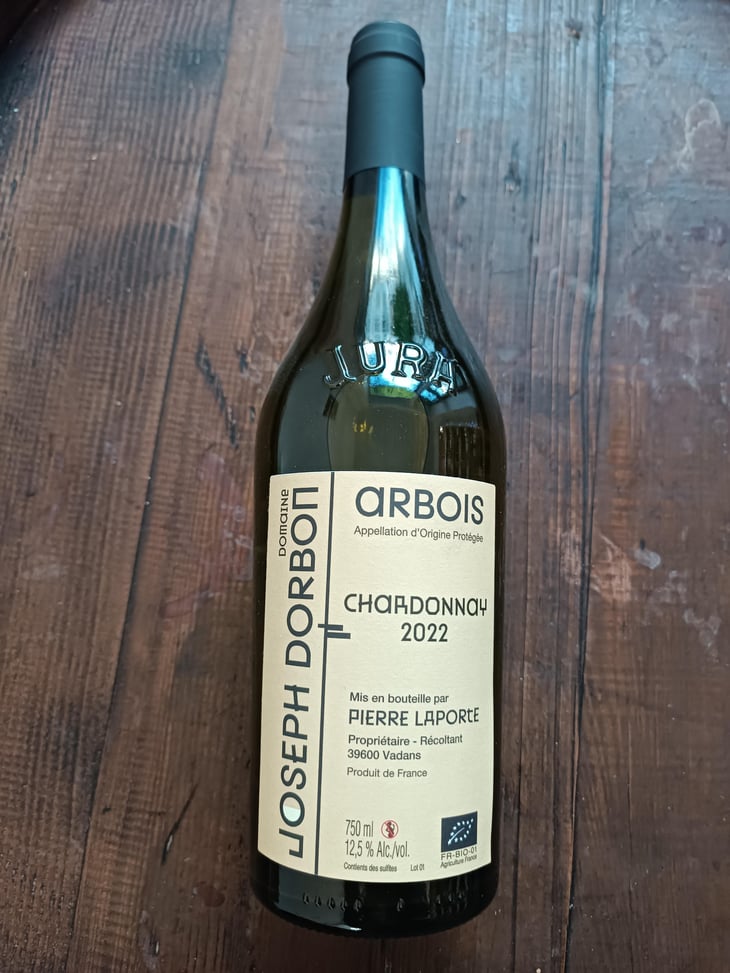 Arbois Chardonnay - Joseph Dorbon - Joseph Dorbon -2022