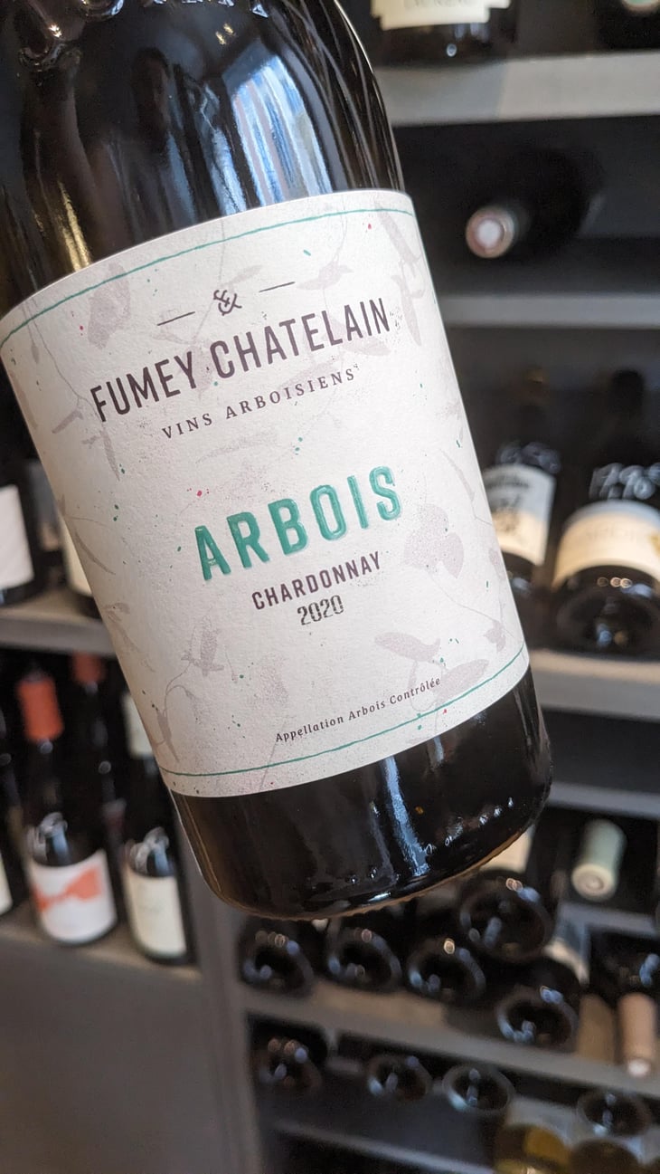 Arbois Chardonnay - Fumey Chatelain - Raphaël Fumey & Adeline Chatelain -2020