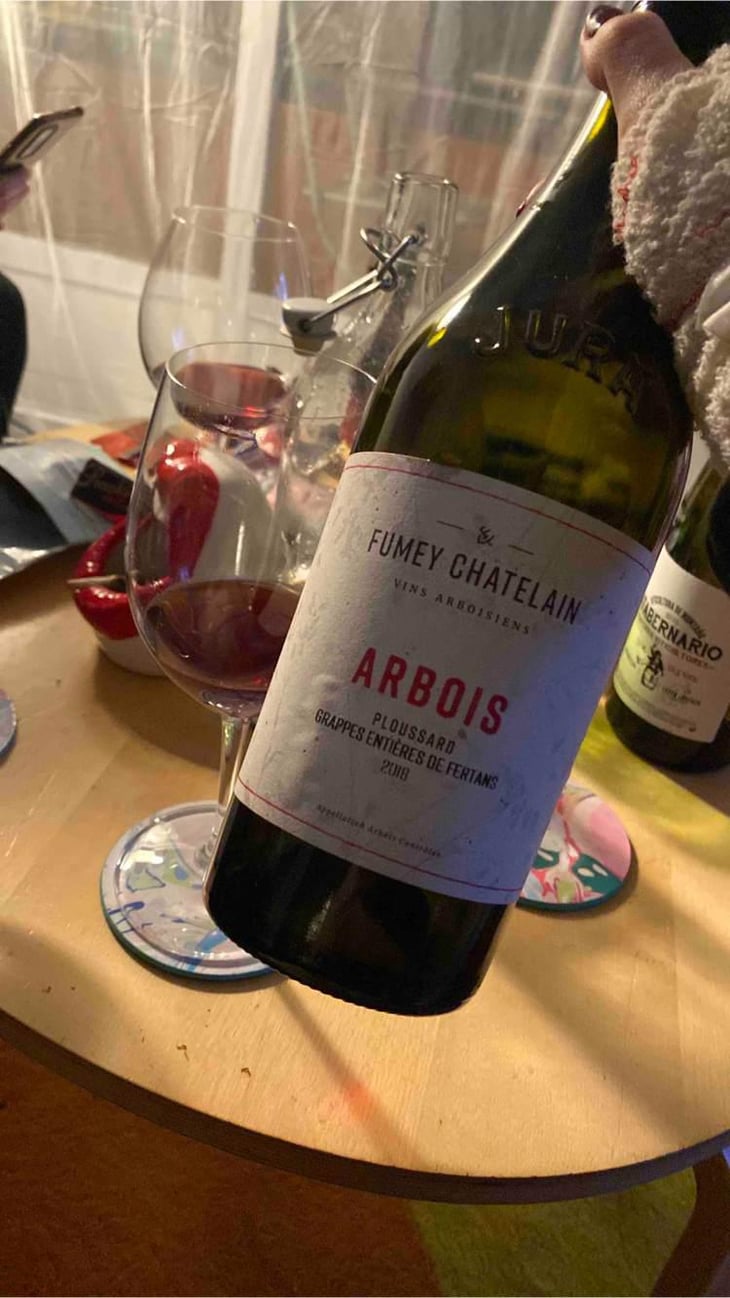Arbois Ploussard - Fumey Chatelain - Raphaël Fumey & Adeline Chatelain -2019