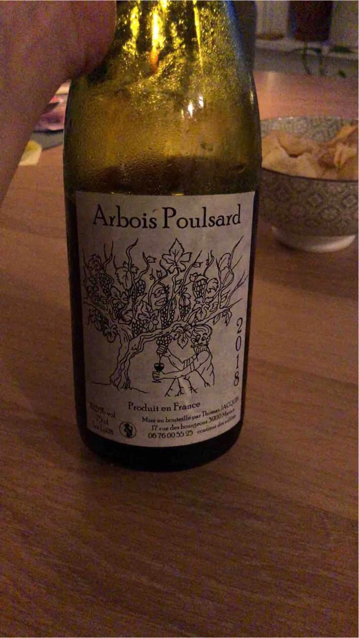 Arbois Poulsard - Thomas Jacquin - Thomas Jacquin -2018