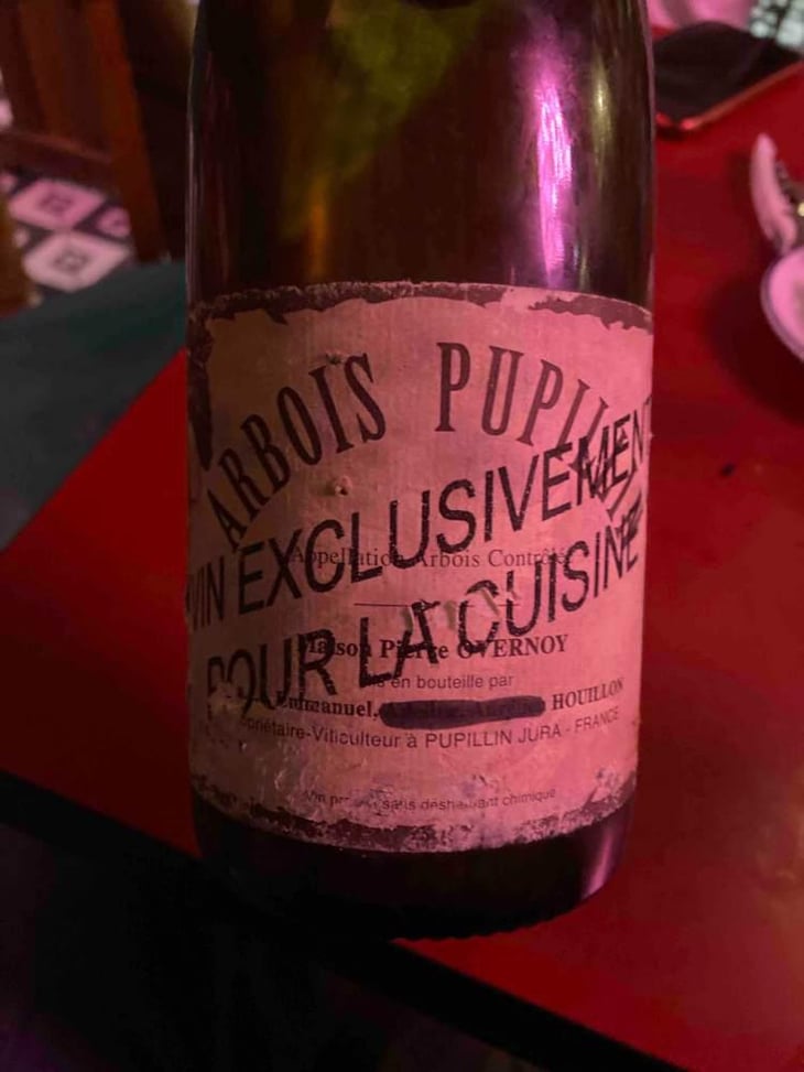 Arbois-Pupillin - Savagnin - Maison Pierre Overnoy - Emmanuel Houillon & Pierre Overnoy 