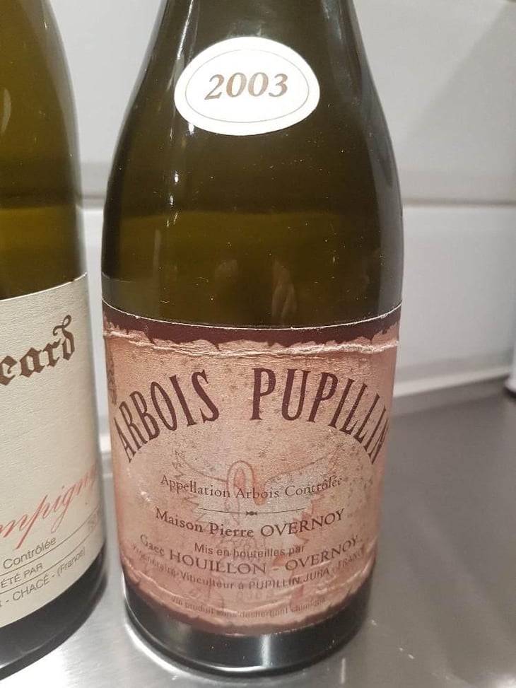 Arbois-Pupillin - "Vieux Savagnin Ouillé" - VSO - (500ml) - Maison Pierre Overnoy - Emmanuel Houillon & Pierre Overnoy 