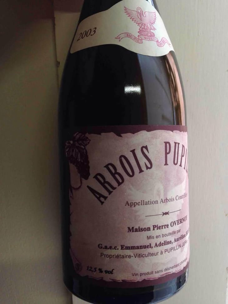 Arbois-Pupillin - "Vieux Savagnin Ouillé" - VSO - (500ml) - Maison Pierre Overnoy - Emmanuel Houillon & Pierre Overnoy 