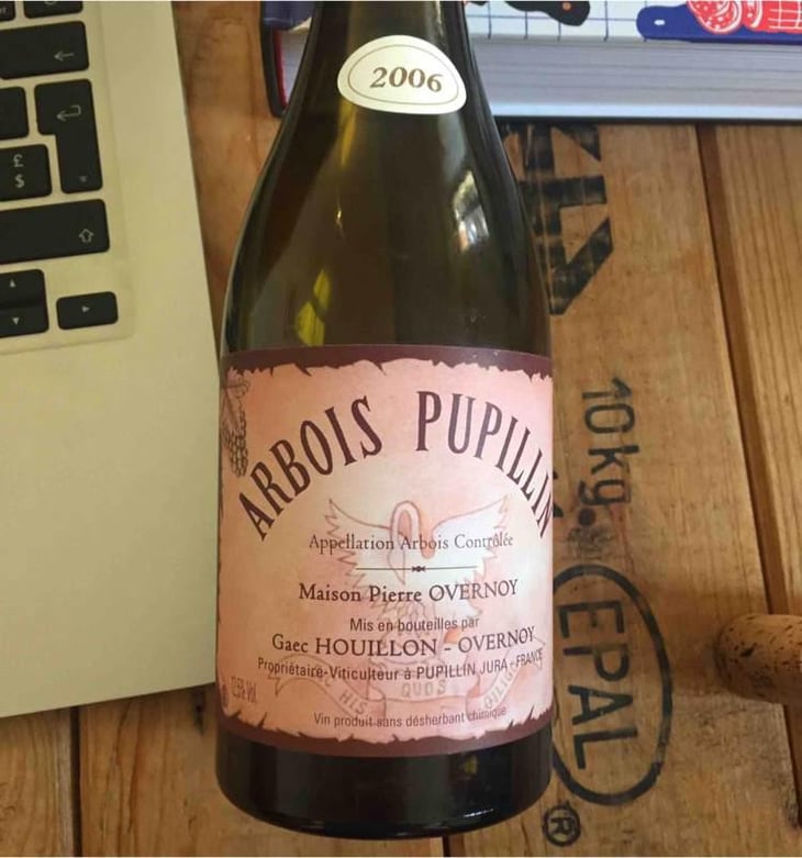 Arbois-Pupillin - "Vieux Savagnin Ouillé" - VSO - (500ml) - Maison Pierre Overnoy - Emmanuel Houillon & Pierre Overnoy 