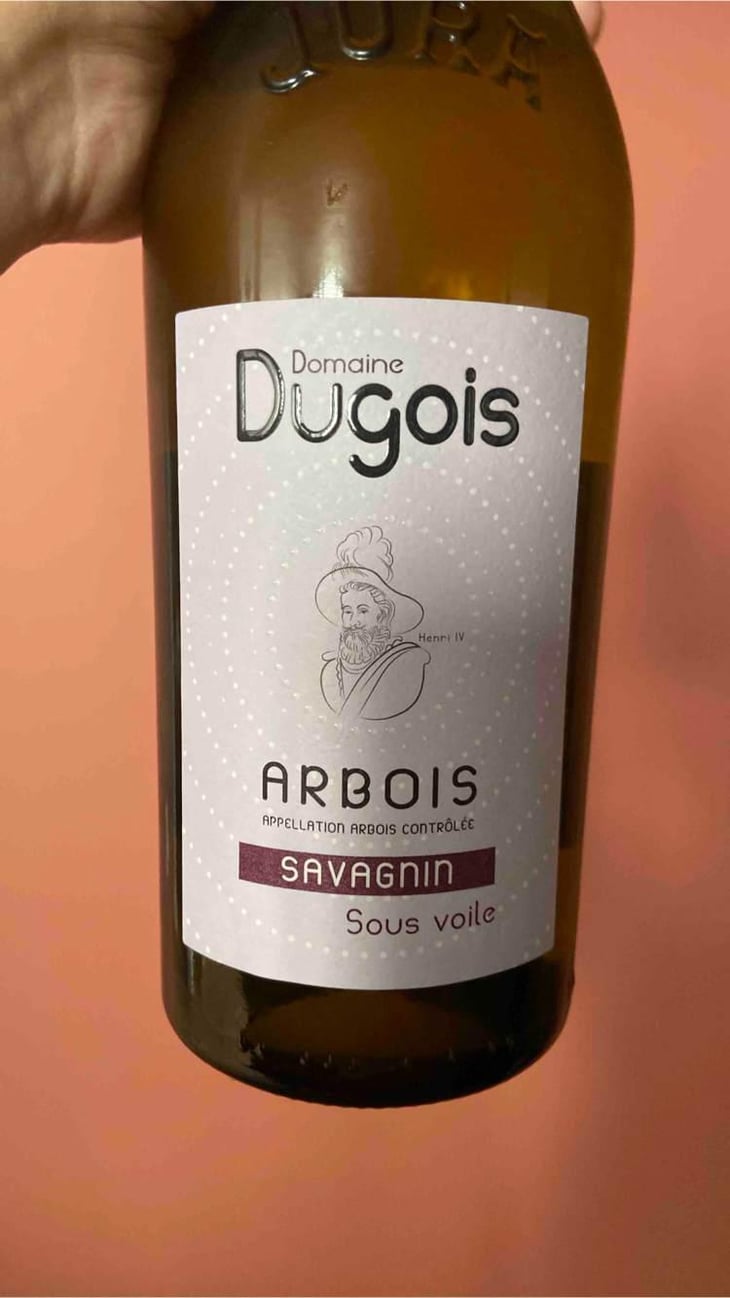 Arbois Savagnin Sous Voile - Domaine Daniel Dugois - Philippe et Mélanie Dugois -2017
