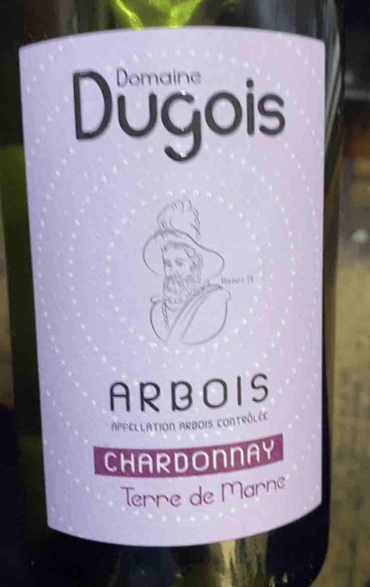 Arbois Terre De Marne - Domaine Daniel Dugois - Philippe et Mélanie Dugois -2022