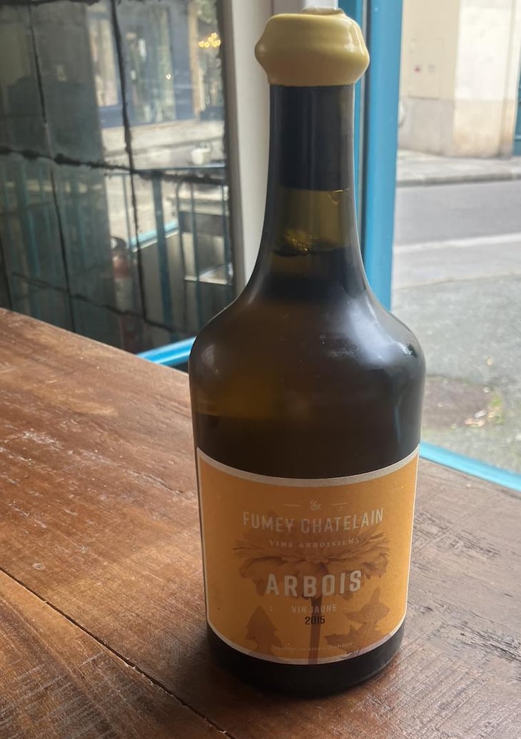 Arbois Vin Jaune - Fumey Chatelain - Raphaël Fumey & Adeline Chatelain -2015