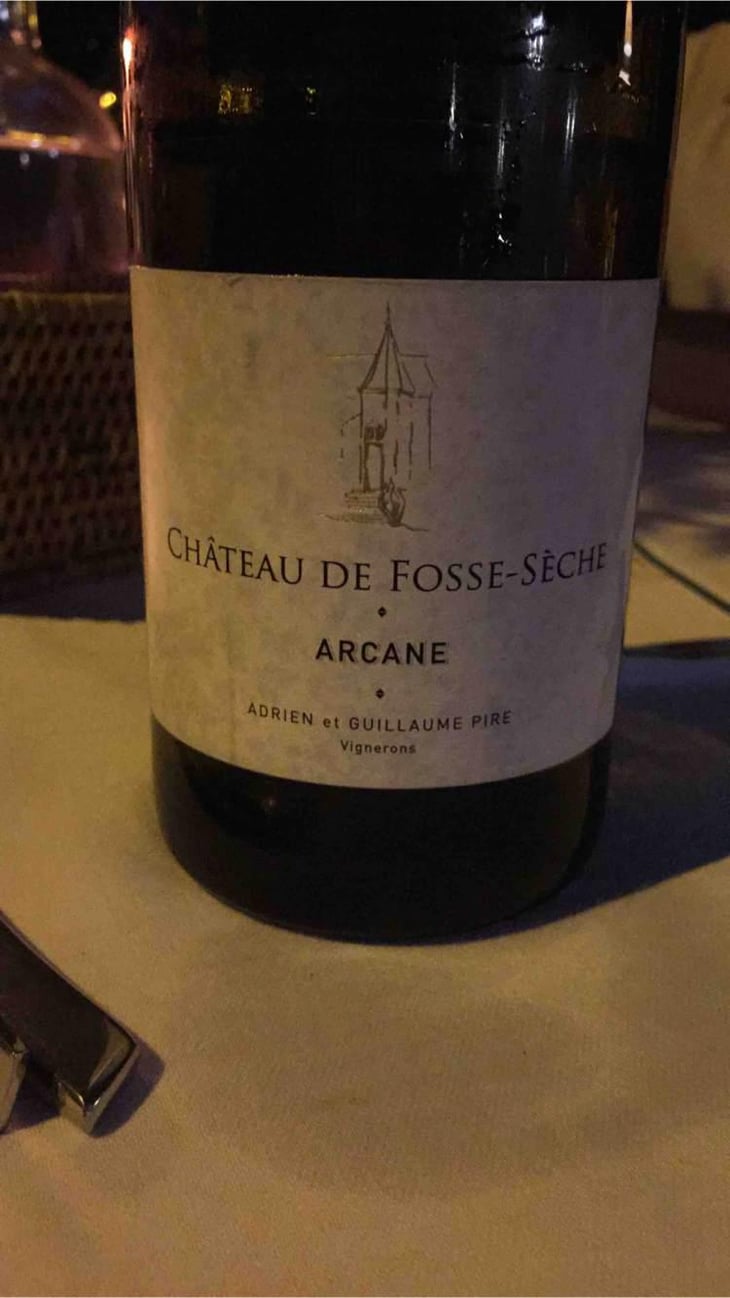 Arcane - Château de Fosse-Sèche - Adrien & Guillaume Pire 