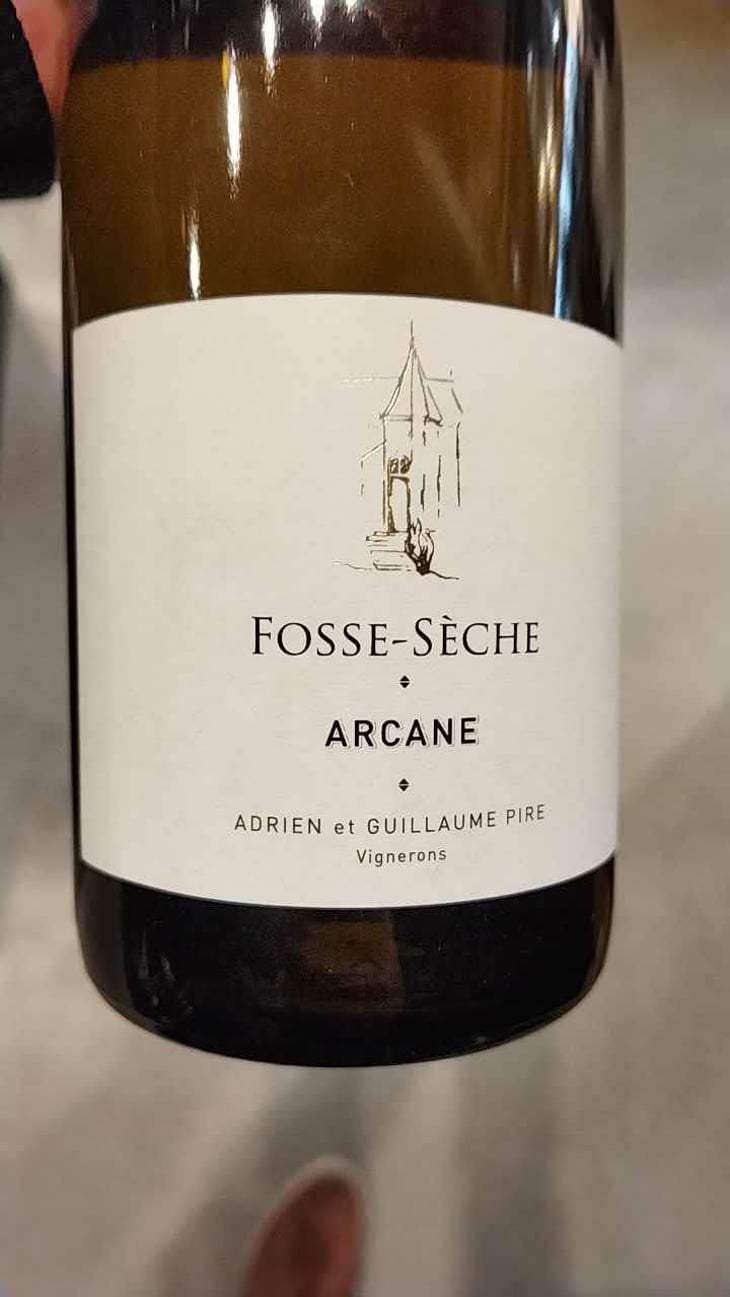 Arcane - Château de Fosse-Sèche - Adrien & Guillaume Pire 