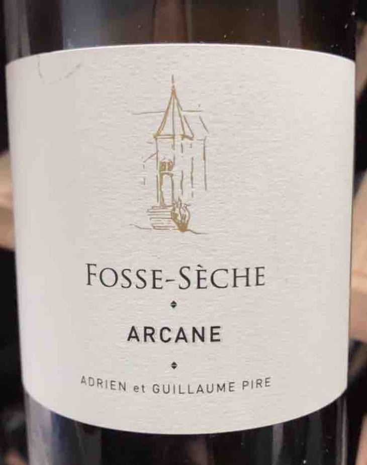 Arcane - Château de Fosse-Sèche - Adrien & Guillaume Pire 