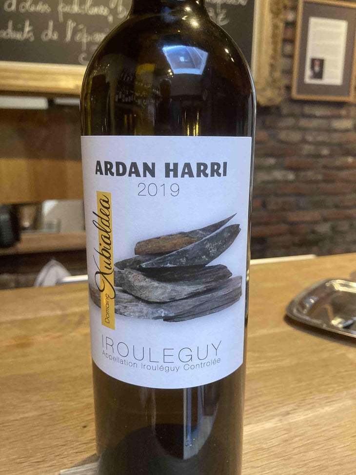 Ardan harri - Domaine Xubialdea - Battit Ybargaray 
