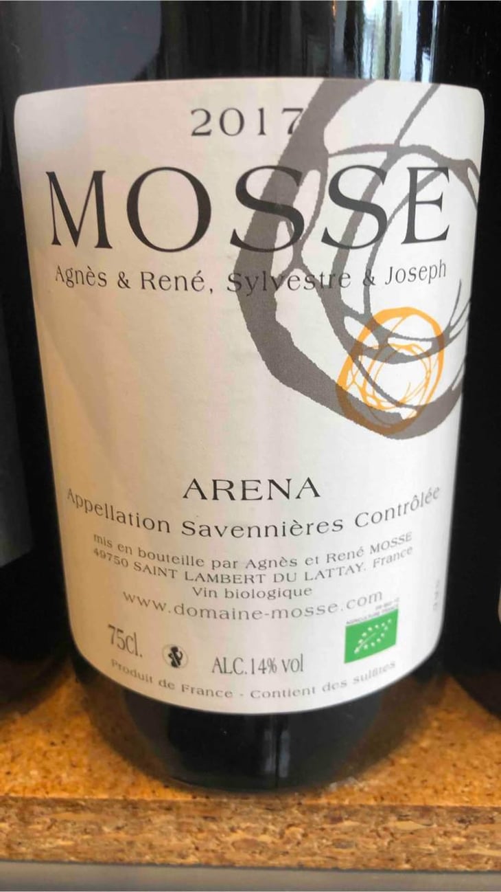 Arena (blanc) - Domaine Mosse - Sylvestre & Joseph Mosse 