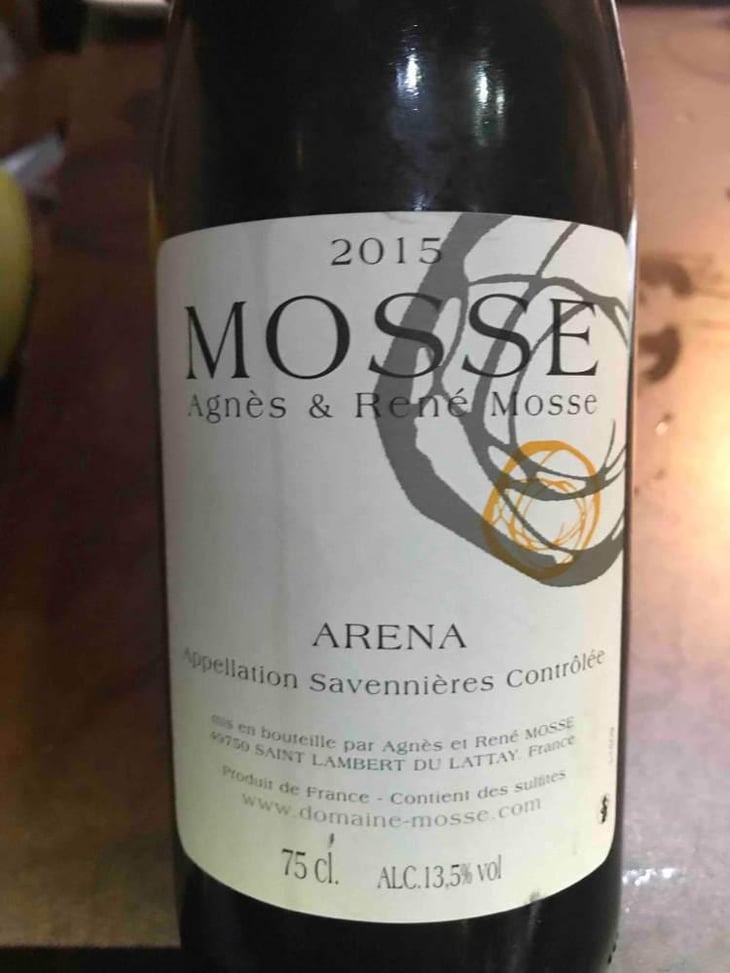 Arena (blanc) - Domaine Mosse - Sylvestre & Joseph Mosse 