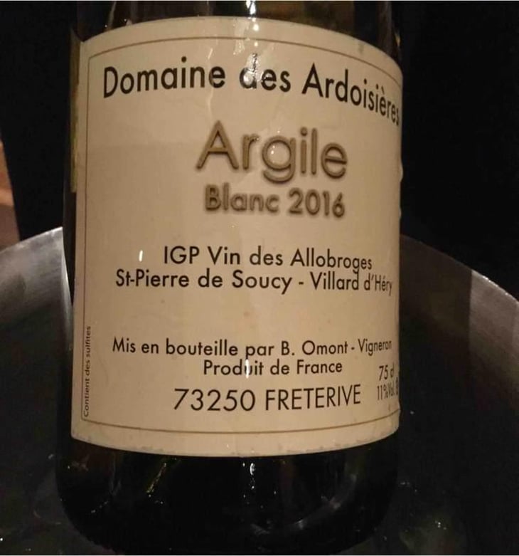 Argile Blanc - Domaine Des Ardoisières - Brice Omont 