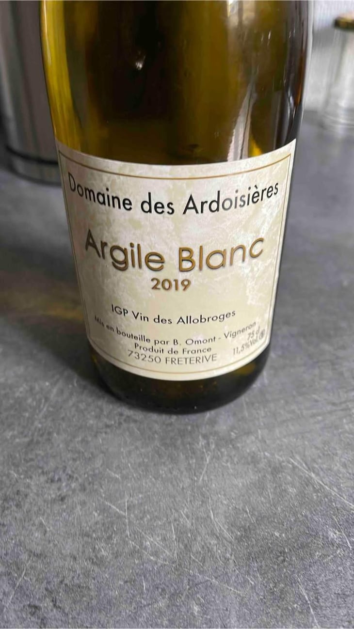 Argile Blanc - Domaine Des Ardoisières - Brice Omont 