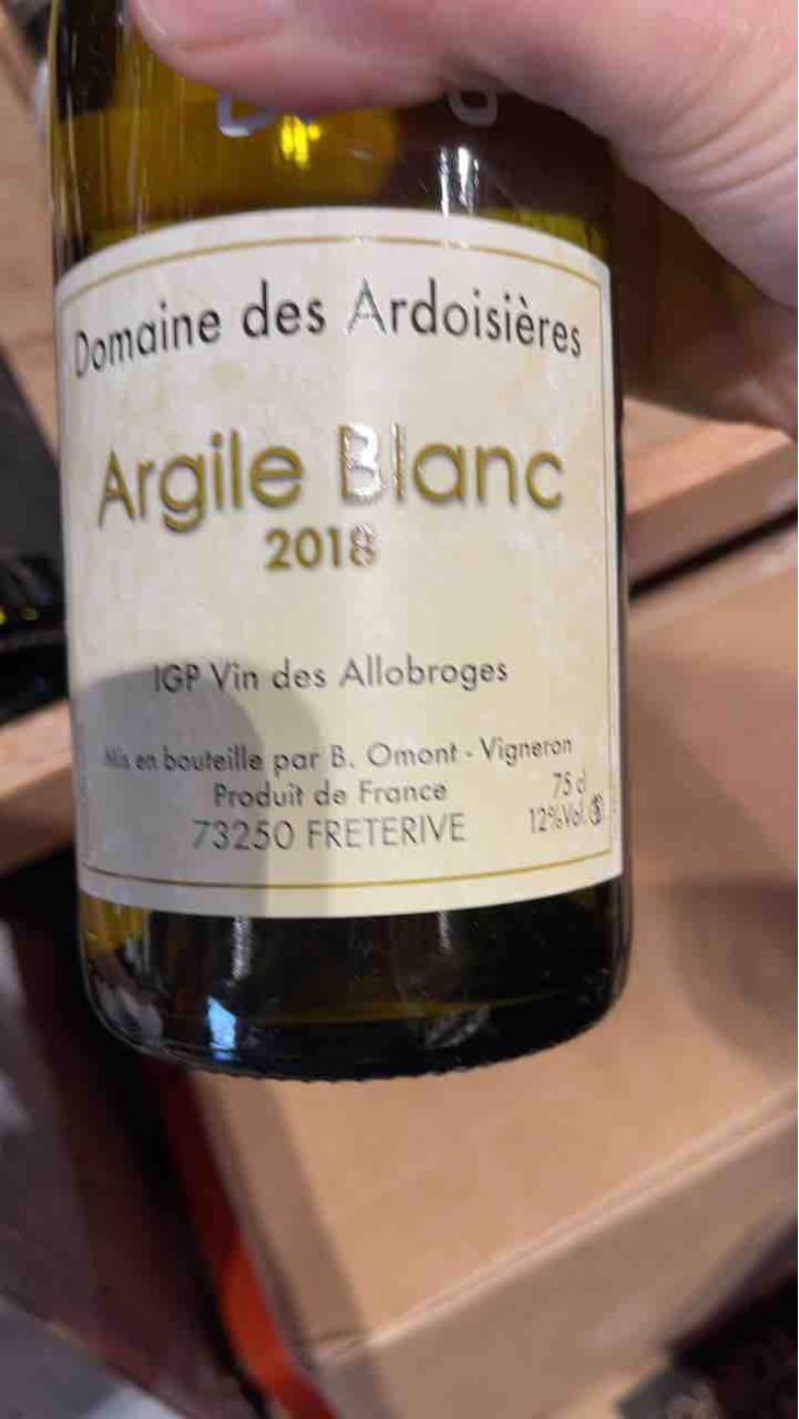 Argile Blanc - Domaine Des Ardoisières - Brice Omont 