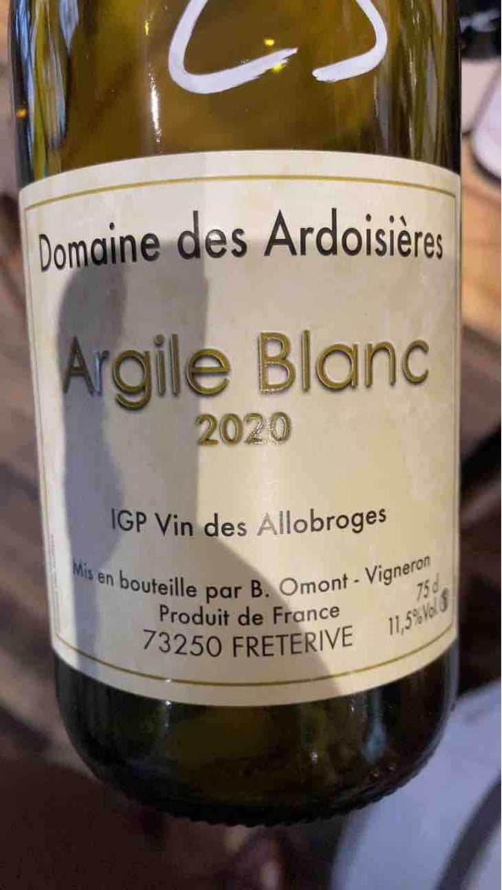 Argile Blanc - Domaine Des Ardoisières - Brice Omont 