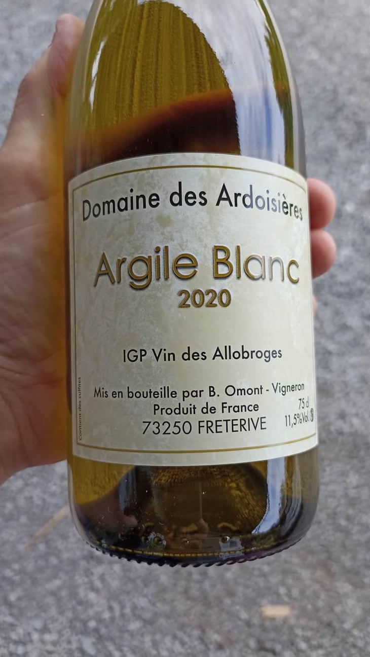 Argile Blanc - Domaine Des Ardoisières - Brice Omont 