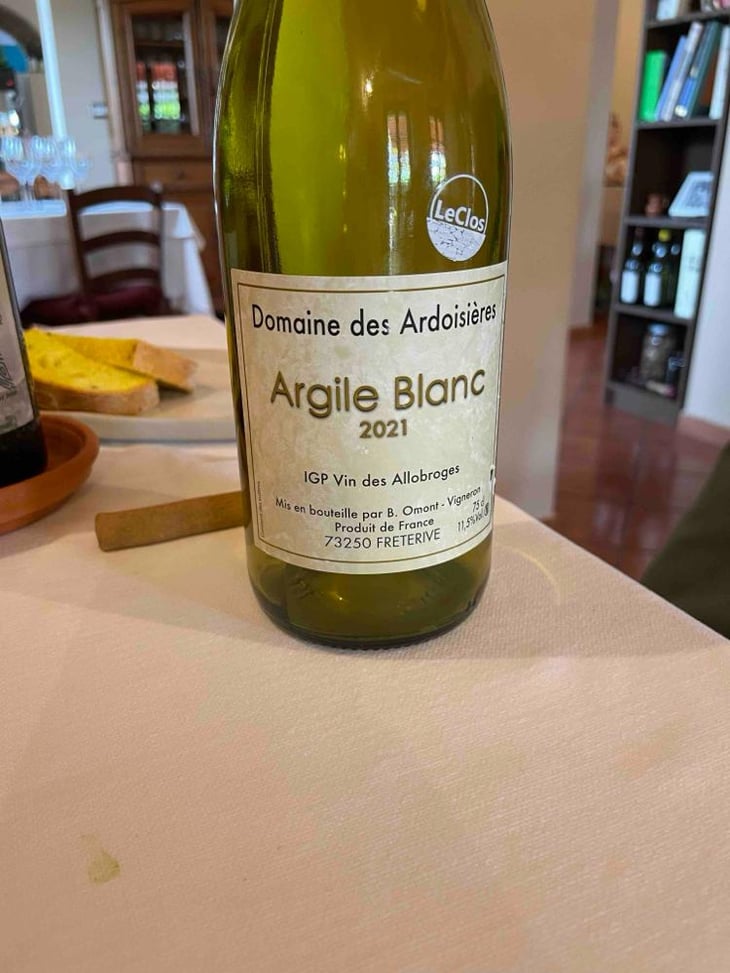 Argile Blanc - Domaine Des Ardoisières - Brice Omont 