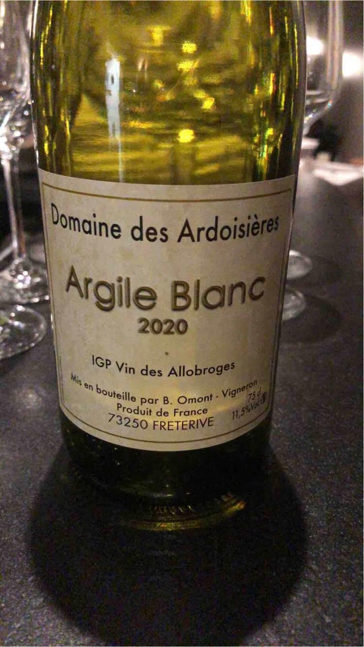 Argile Blanc - Domaine Des Ardoisières - Brice Omont 