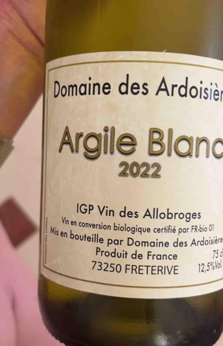Argile Blanc - Domaine Des Ardoisières - Brice Omont 