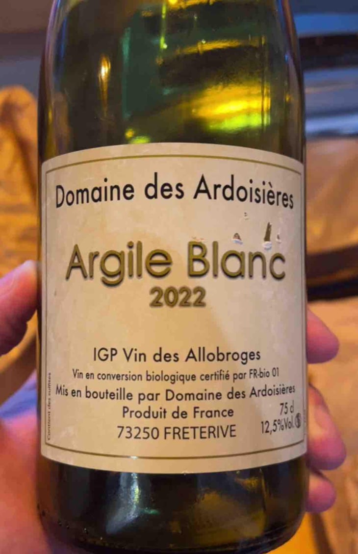 Argile Blanc - Domaine Des Ardoisières - Brice Omont 