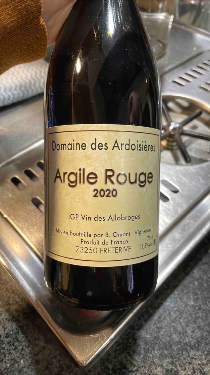 Argile Rouge - Domaine Des Ardoisières - Brice Omont 