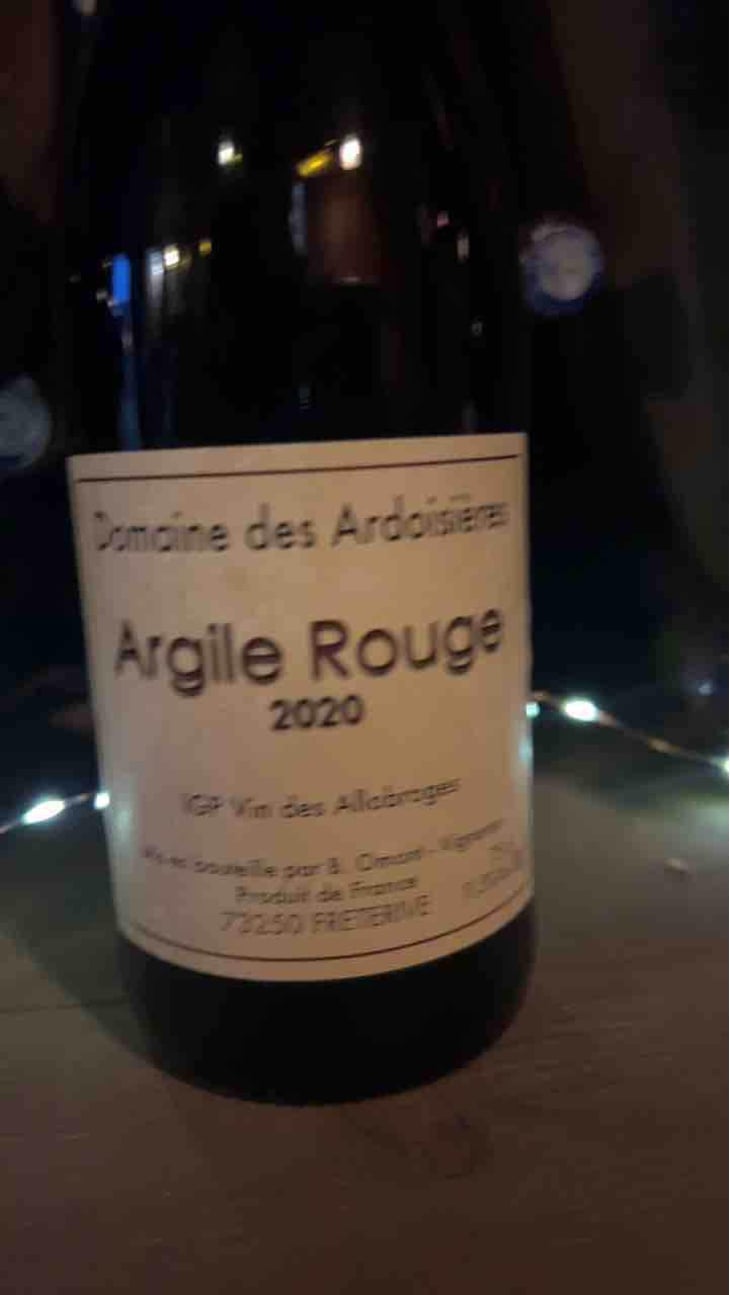 Argile Rouge - Domaine Des Ardoisières - Brice Omont 