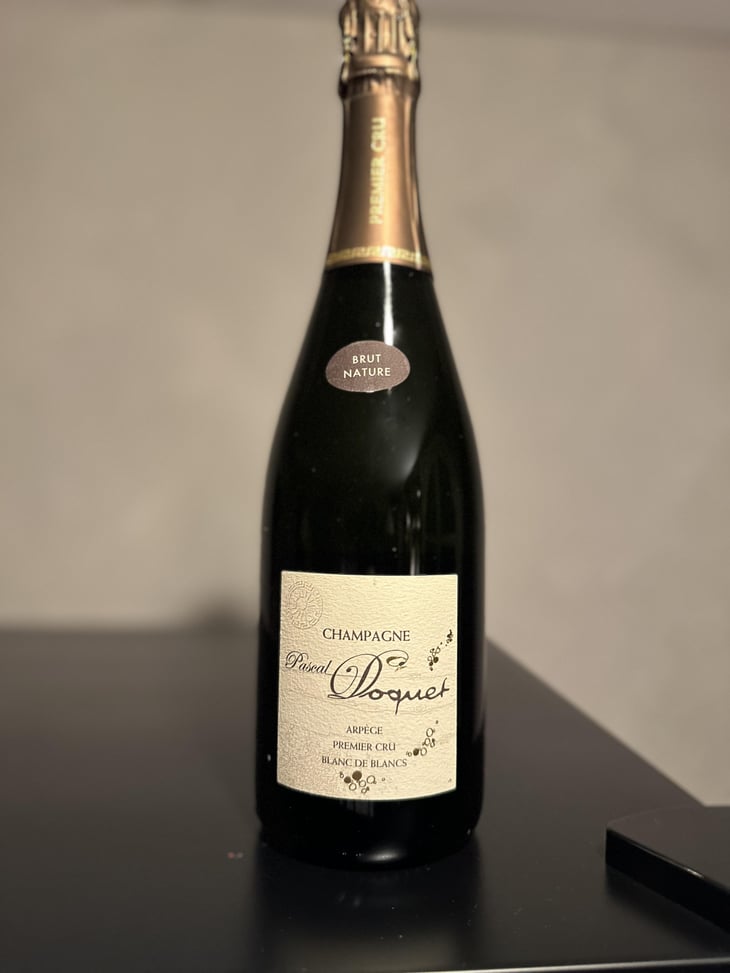 Arpège Premier Cru Blanc de Blancs (Brut Nature) - Champagne Pascal Doquet - Laure et Pascal Doquet 