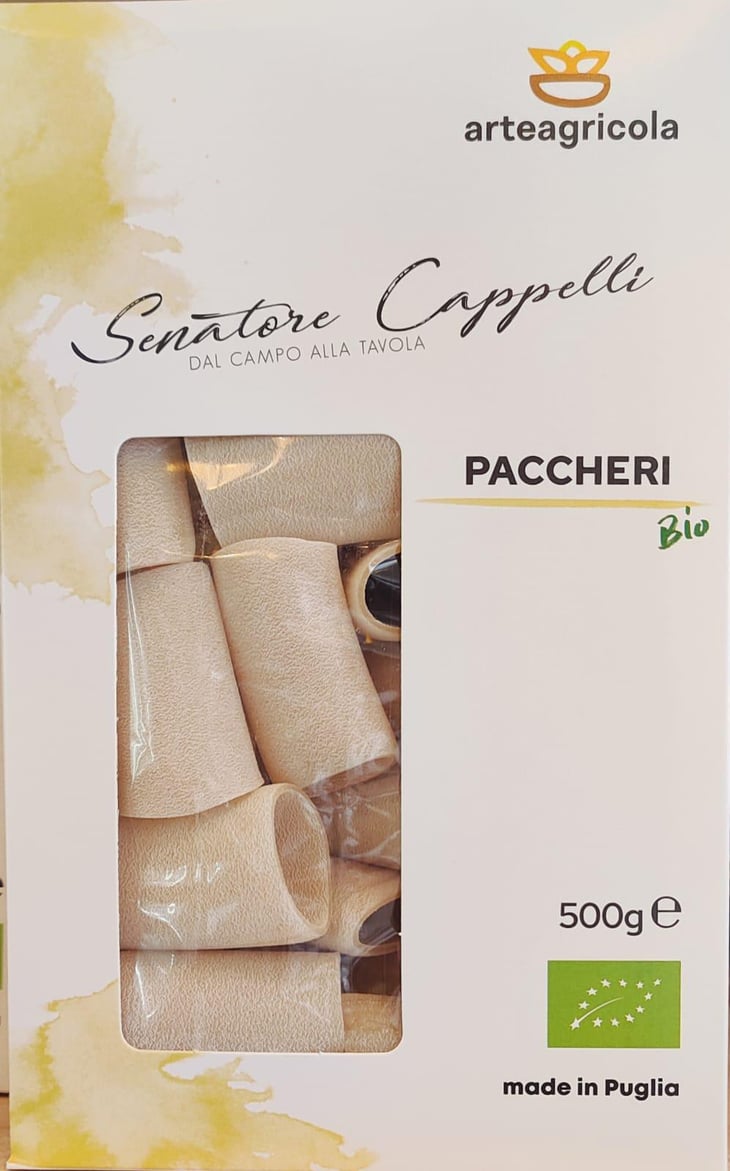 Arteagricola Pasta - Pacccheri - ItalianFoody Naturweine und italienische Spezialitäten - 761367