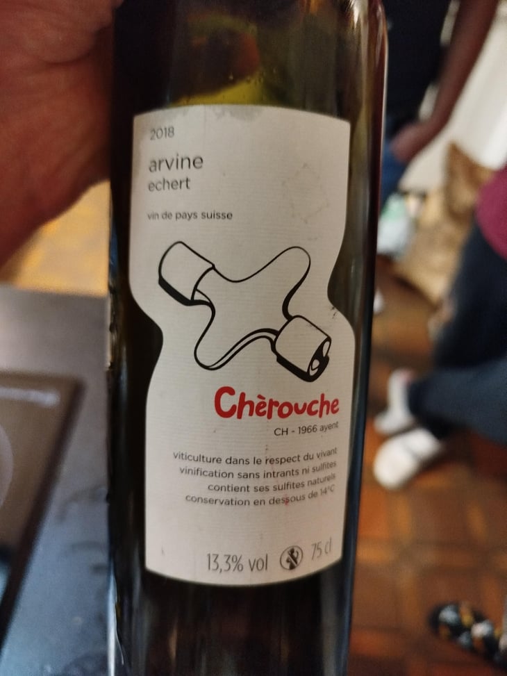 Arvine "Echert" - Domaine de Chèrouche - Andrea Grossmann & Marc Balzan 