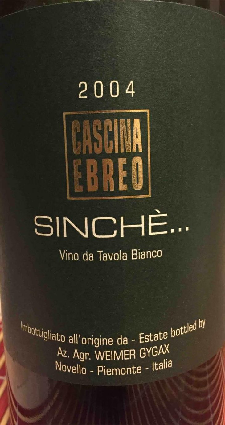 Sinchè - Cascina Ebreo - Peter Weimer 