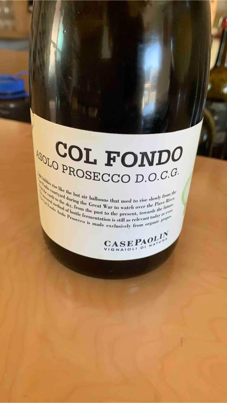Asolo Prosecco Col Fondo - Case Paolin - Diego, Adelino, and Mirco Pozzobon 